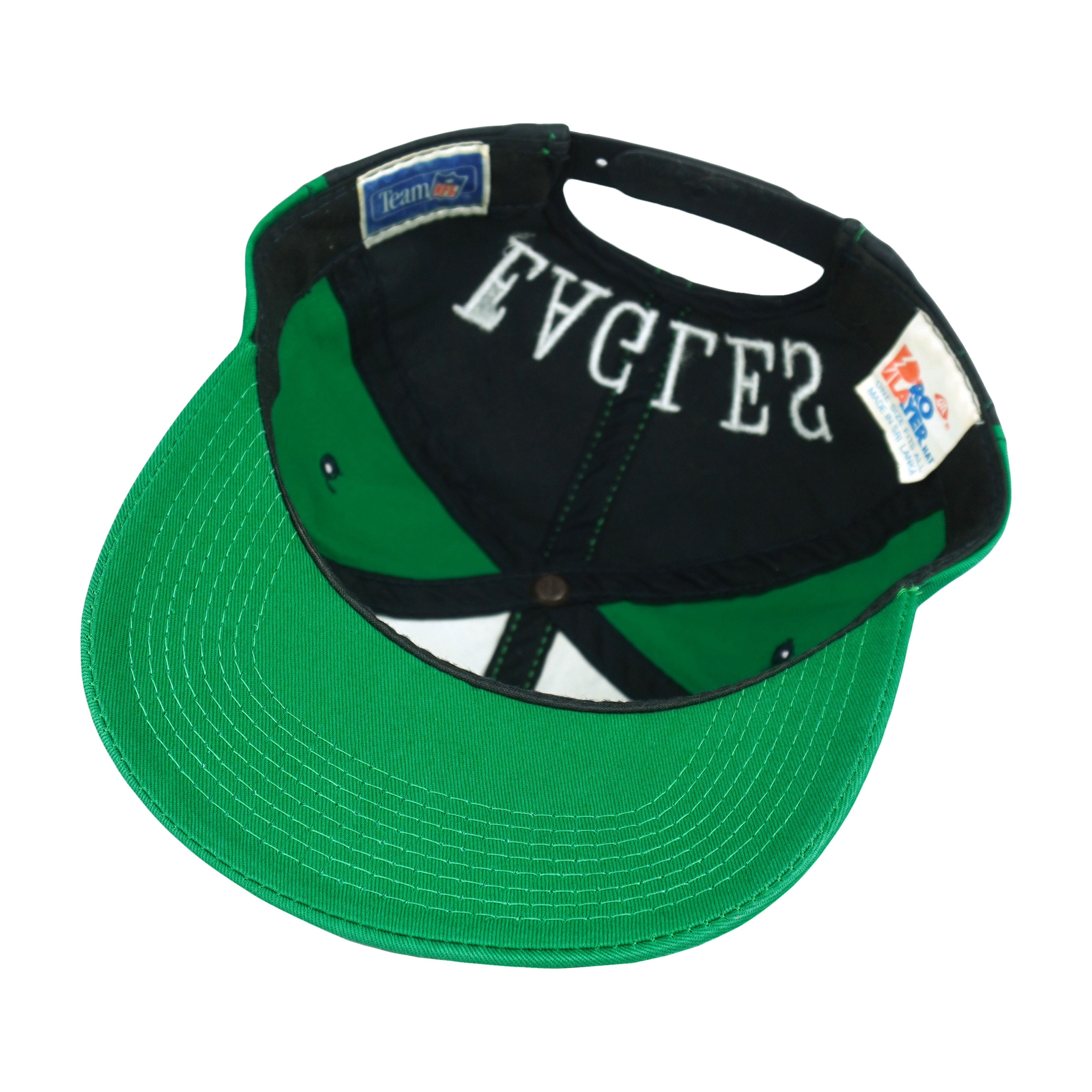 NFL (Pro Player) - Philadelphia Eagles Snapback Hat 1990s OSFA Vintage Retro Football