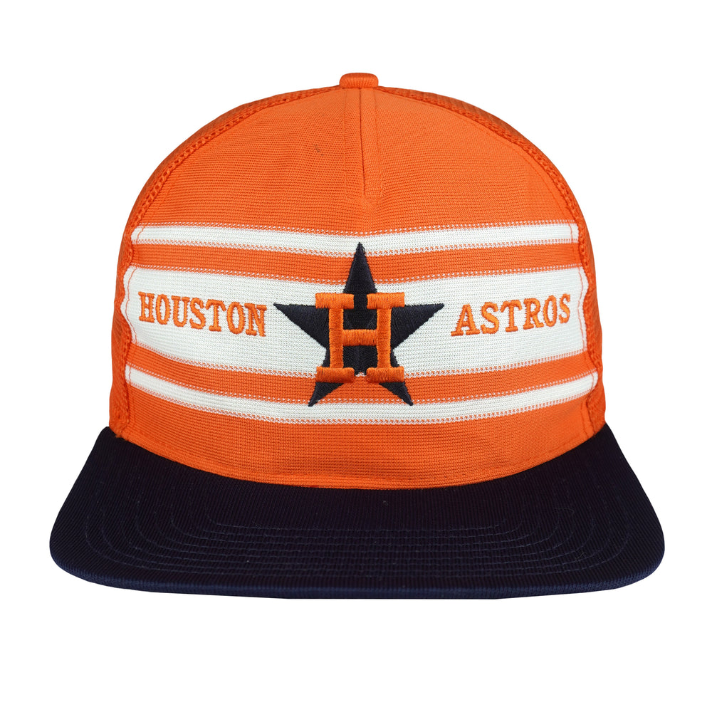MLB - Houston Astros Mesh Snapback Hat T-Shirt 1990s OSFA Vintage Retro Baseball