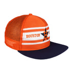 MLB - Houston Astros Mesh Snapback Hat T-Shirt 1990s OSFA Vintage Retro Baseball