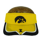 NCAA (Bimmridder)  - Iowa Hawkeyes Visor Strapback Hat 1990s OSFA Vintage Retro