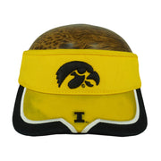 NCAA (Bimmridder)  - Iowa Hawkeyes Visor Strapback Hat 1990s OSFA Vintage Retro