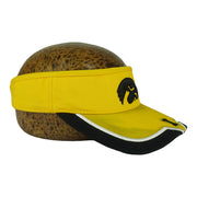 NCAA (Bimmridder)  - Iowa Hawkeyes Visor Strapback Hat 1990s OSFA Vintage Retro