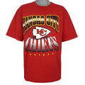 NFL (Hanes) - Kansas City Chiefs Football T-Shirt 1995 XX-Large Vintage Retro Football