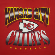 NFL (Hanes) - Kansas City Chiefs Football T-Shirt 1995 XX-Large Vintage Retro Football
