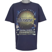 MLB (Red Oak) - Houston Astros Champions T-Shirt 1997 X-Large Vintage Retro Baseball