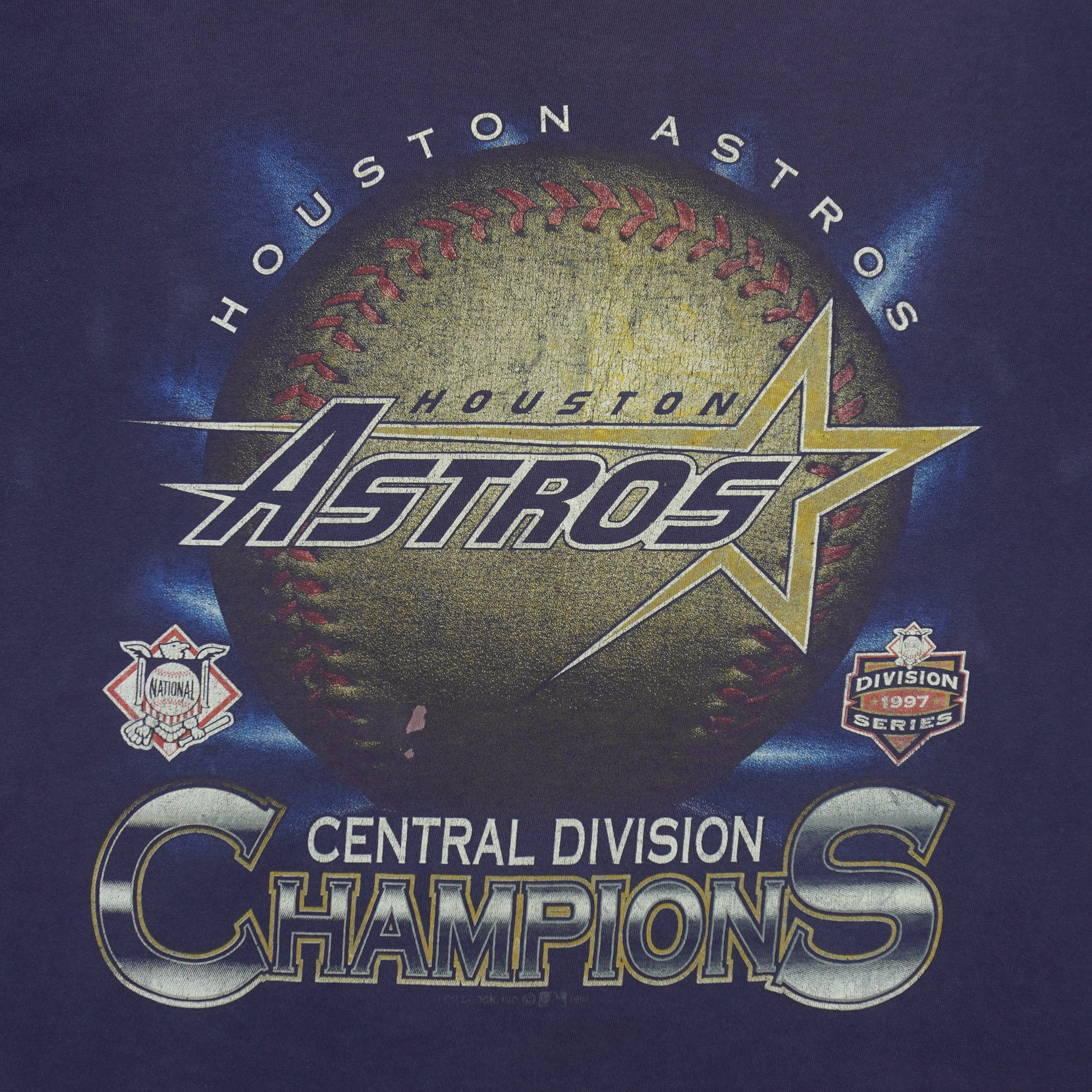 MLB (Red Oak) - Houston Astros Champions T-Shirt 1997 X-Large