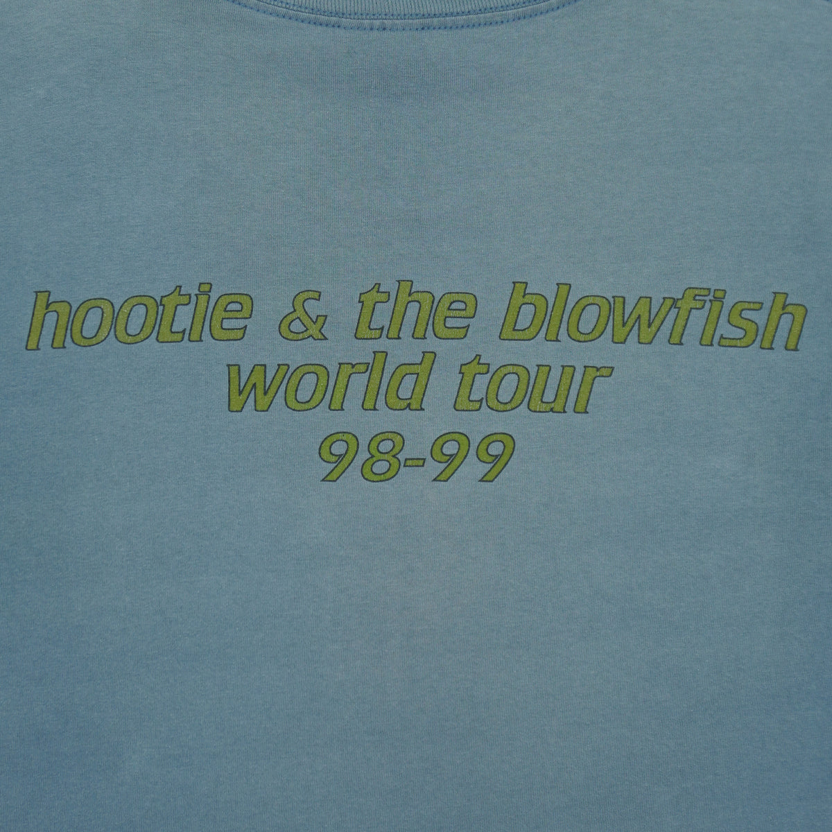 Vintage (Giant) - Hootie & The Blowfish World Tour T-Shirt 1998 Large Vintage Retro