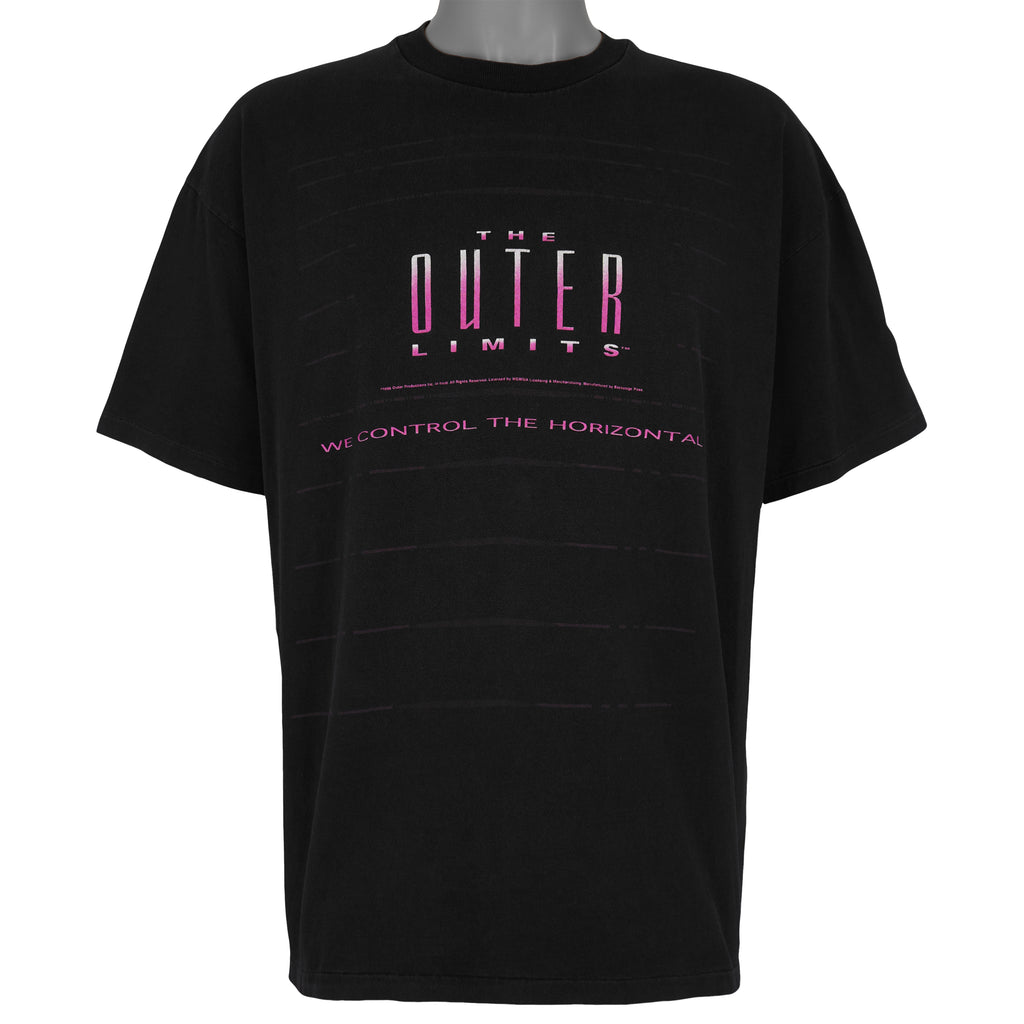 Vintage (Hanes) - The Outer Limits We Control The Horizontal T-Shirt 1996 X-Large Vintage Retro