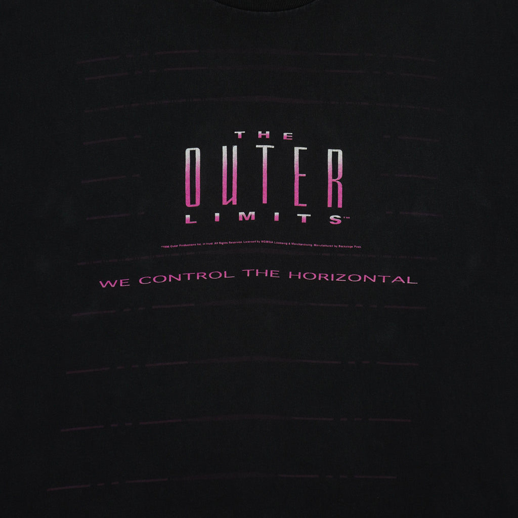 Vintage (Hanes) - The Outer Limits We Control The Horizontal T-Shirt 1996 X-Large Vintage Retro