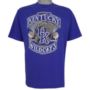 NCAA (Grumbles) - Kentucky Wildcats Single Stitch T-Shirt 1990s X-Large Vintage Retro