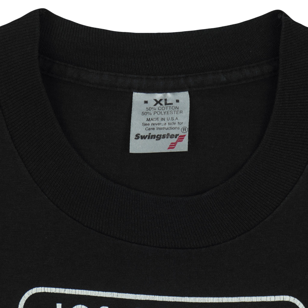 NHL (Swingster) - Los Angeles Kings Single Stitch T-Shirt 1989 X-Large Vintage Retro Hockey