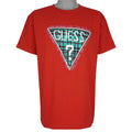 Guess - Mad For Plaid Single Stitch T-Shirt 1989 Large Vintage Retro