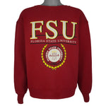 NCAA (Jansport) - Florida State University Crew Neck Sweatshirt 1990s Large
