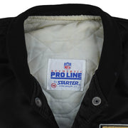 Starter (NFL) - New Orleans Saints Satin Jacket 1990s Medium Vintage Retro Football