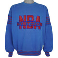 NBA (Nutmeg) - Detroit Pistons Crew Neck Sweatshirt 1990s Large Vintage Retro Basketball