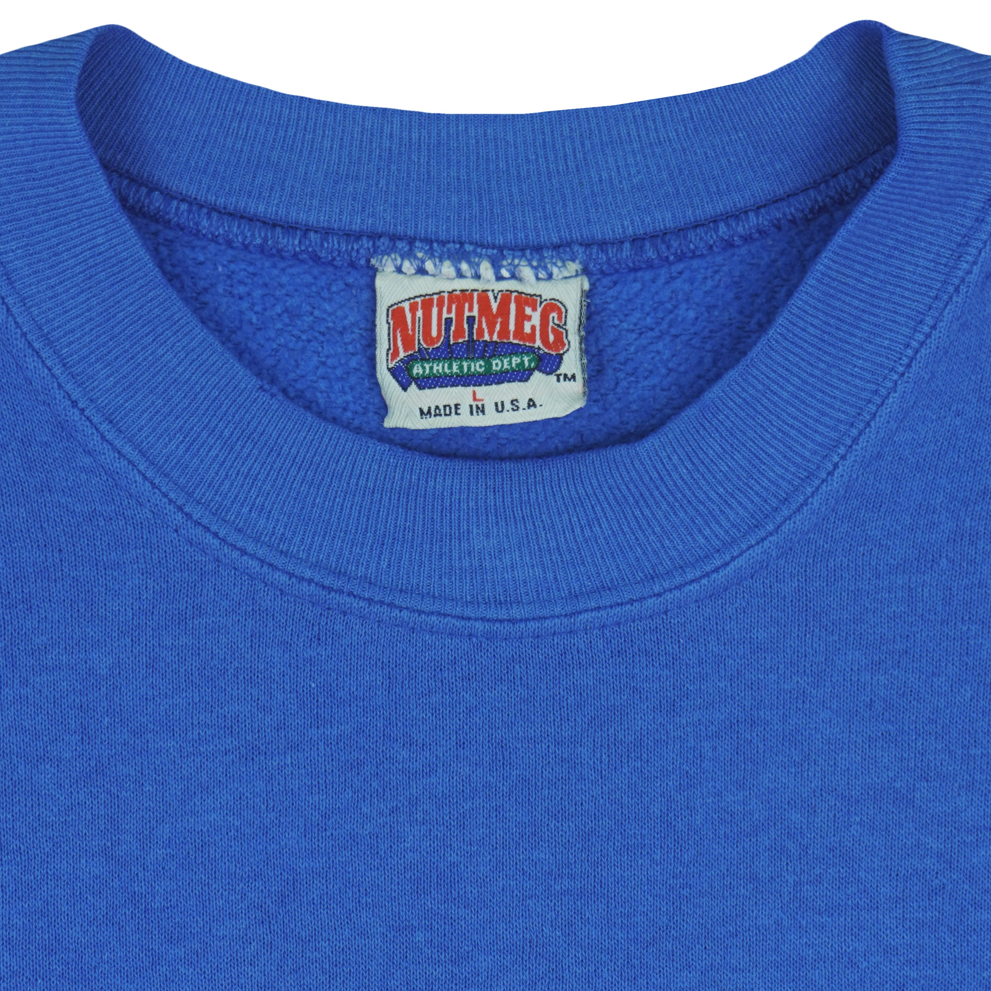 NBA (Nutmeg) - Detroit Pistons Crew Neck Sweatshirt 1990s Large Vintage Retro Basketball