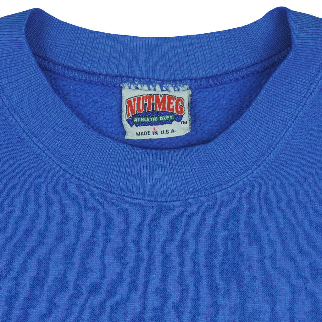 NBA (Nutmeg) - Detroit Pistons Crew Neck Sweatshirt 1990s Large Vintage Retro Basketball