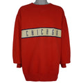 Vintage - Chicago Crew Neck Sweatshirt 1990s X-Large Vintage Retro