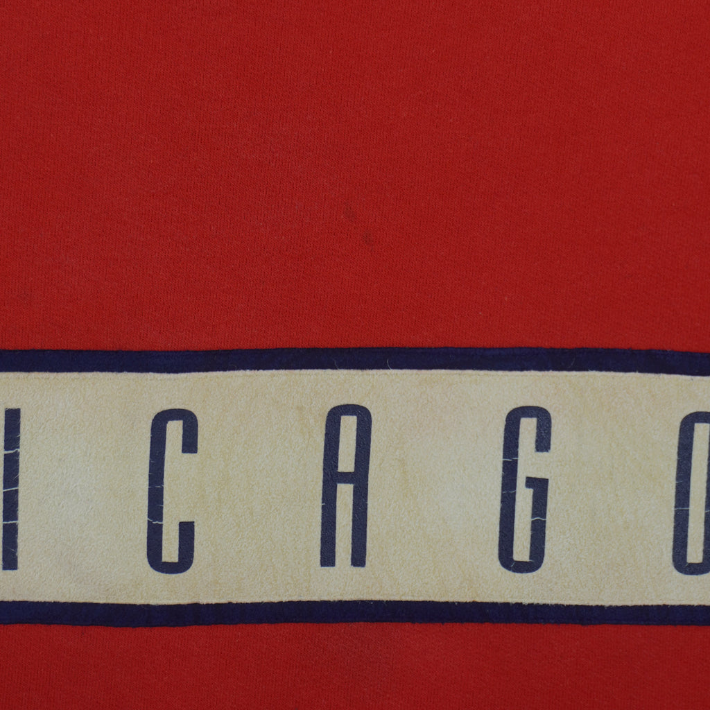 Vintage - Chicago Crew Neck Sweatshirt 1990s X-Large Vintage Retro