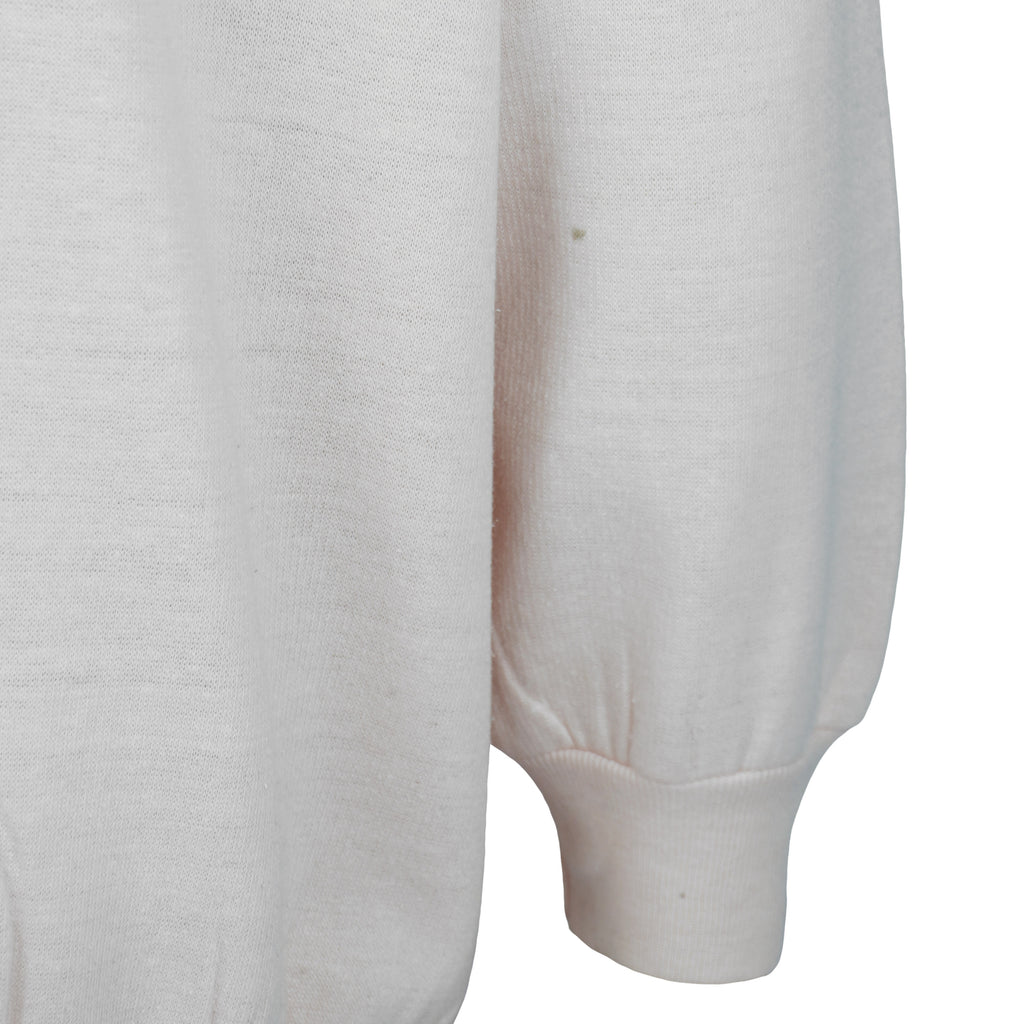 Guess - USA Puppies Spell-Out Crew Neck Sweatshirt 1987 Medium Vintage Retro