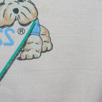 Guess - USA Puppies Spell-Out Crew Neck Sweatshirt 1987 Medium Vintage Retro