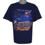 MLB (Lee) - San Diego Padres National League Champions T-Shirt 1998 Large Vintage Retro Baseball