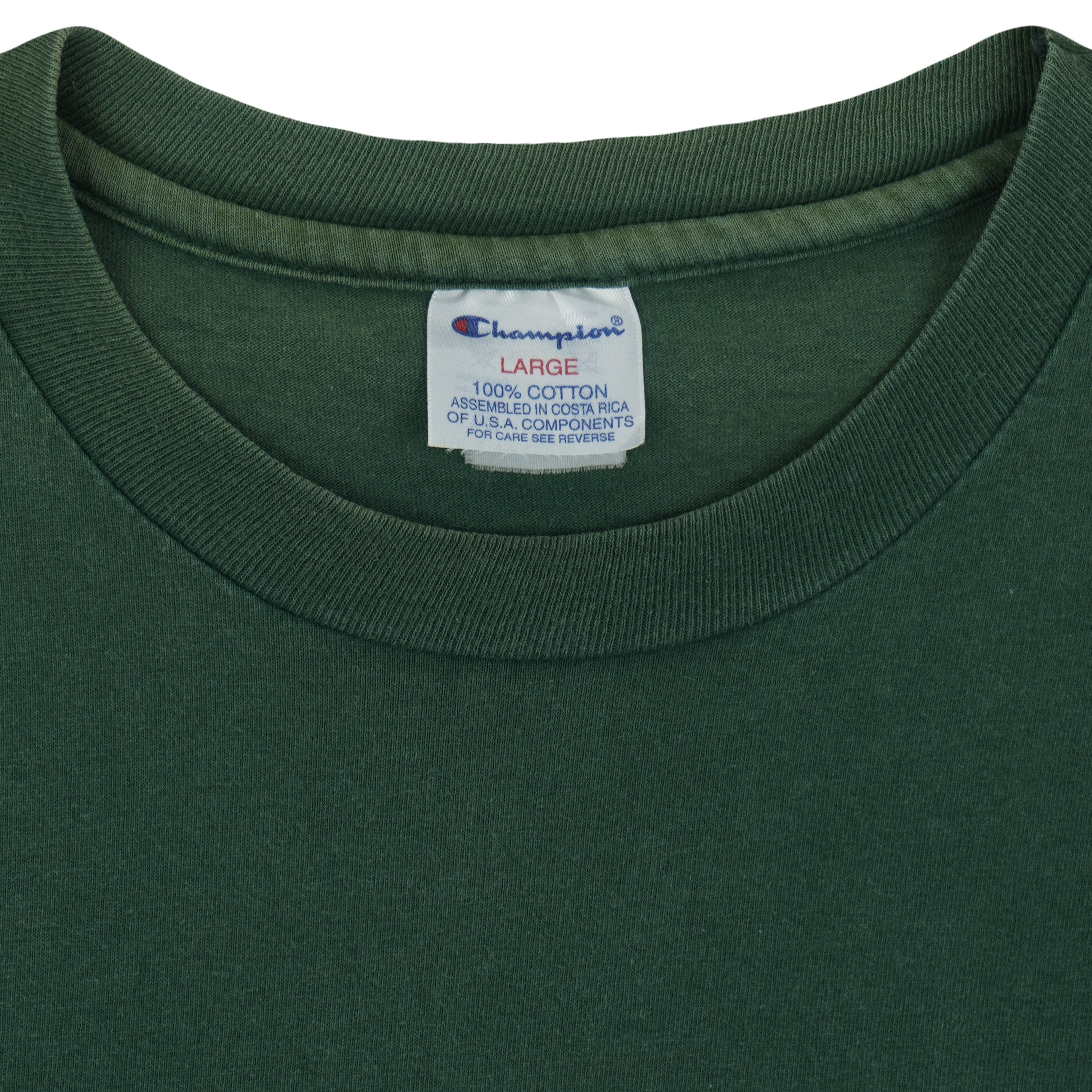 Vintage Champion (NBA) - Seattle SuperSonics Gary Payton No. 20 T-Shirt 1990s Large in green