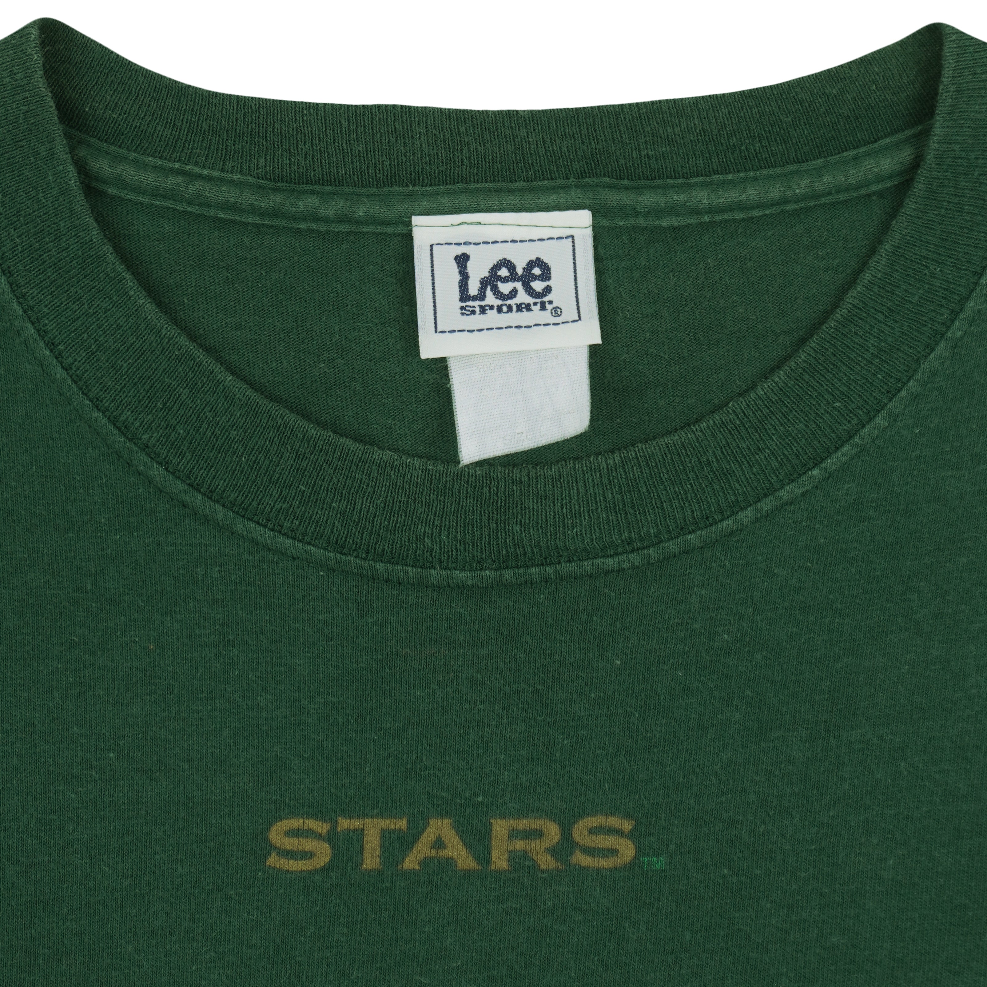 NHL (Lee) - Dallas Stars Big Logo T-Shirt 1990s Large Vintage Retro Hockey