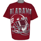 NCAA (Riddell) - Alabama Crimson Tide Helmet T-Shirt 1990s X-Large Vintage Retro