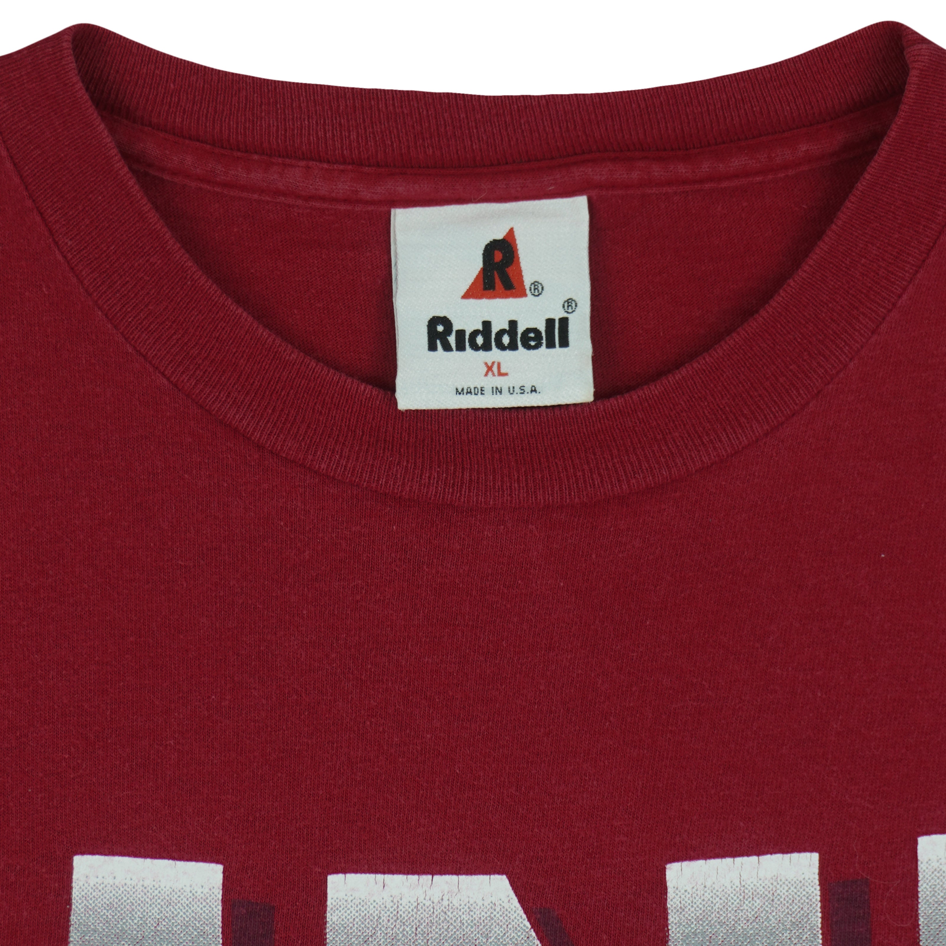 NCAA (Riddell) - Alabama Crimson Tide Helmet T-Shirt 1990s X-Large Vintage Retro