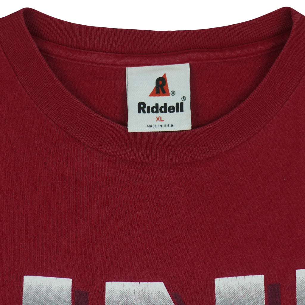 NCAA (Riddell) - Alabama Crimson Tide Helmet T-Shirt 1990s X-Large Vintage Retro
