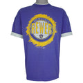MLB (Sunburst) - Milwaukee Brewers Roll Up Sleeves T-Shirt 1993 Large Vintage Retro Baseball
