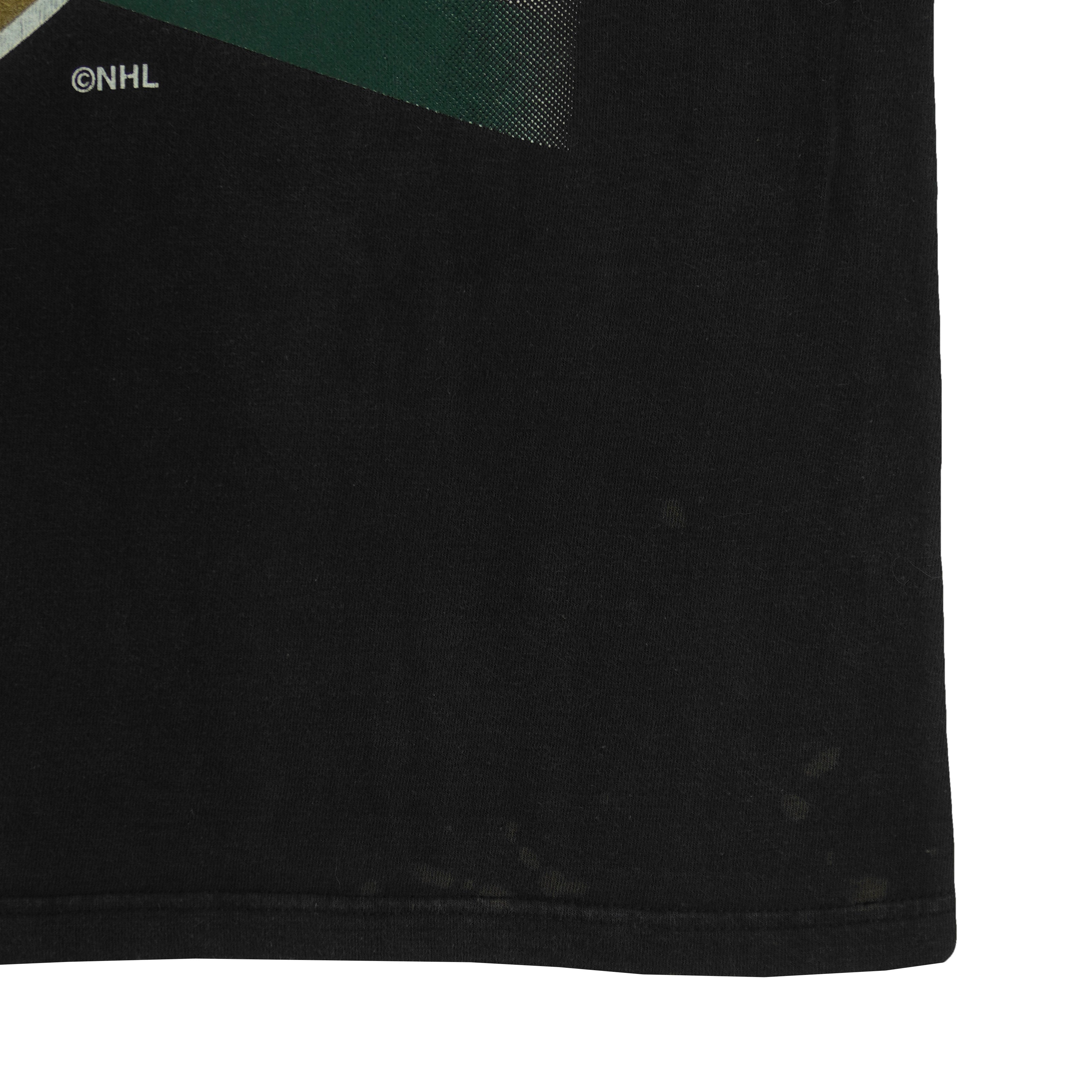 NHL (Logo 7) - Dallas Stars T-Shirt 1990s Large Vintage Retro Hockey