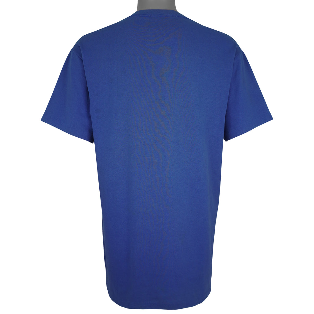 MLB - Toronto Blue Jays Pitcher Single Stitch T-Shirt 1991 Large Vintage Retro Baseball