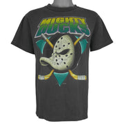 NHL (Salem) - Mighty Ducks of Anaheim Big Logo T-Shirt 1990s Medium Vintage Retro Hockey