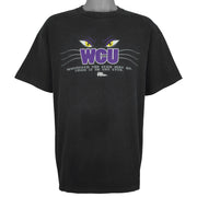 Vintage (No Fear) - WCU Panthers Single Stitch T-Shirt 1990s X-Large Vintage Retro