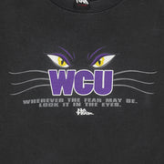 Vintage (No Fear) - WCU Panthers Single Stitch T-Shirt 1990s X-Large Vintage Retro