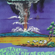 Vintage - Mt. Pinatubo The First Day of Eruption T-Shirt 1991 Large Vintage Retro