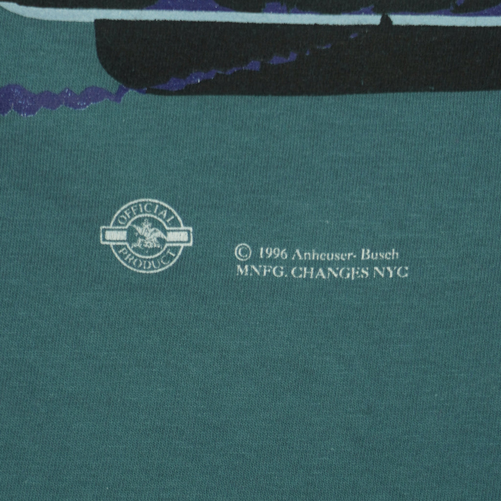 Budweiser (Change's) - Bud Light Dad, I Love You Man T-Shirt 1996 Large Vintage Retro