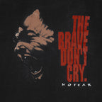 Vintage (No Fear) - The Brave Don’t Cry T-Shirt 1990s X-Large Vintage Retro