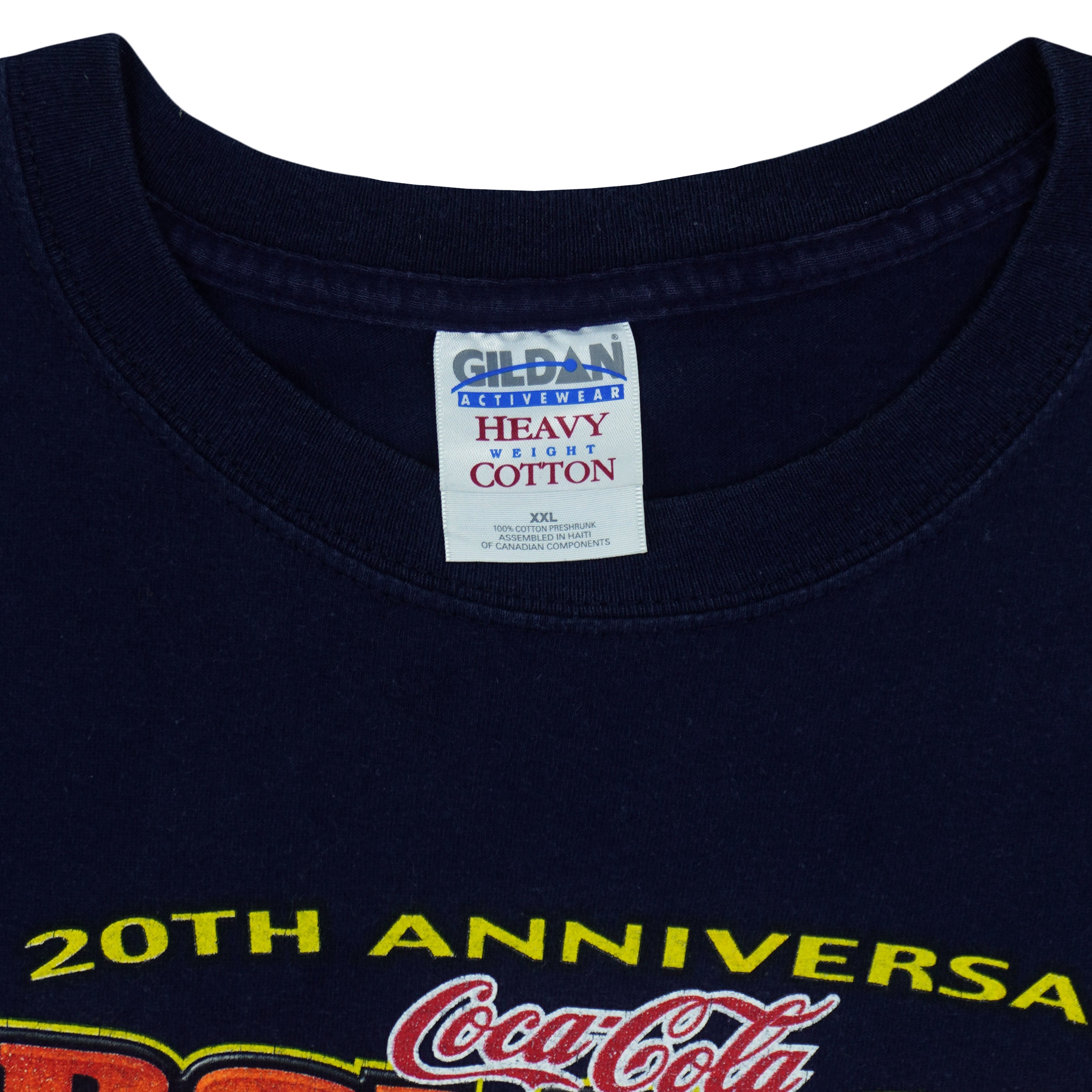 Vintage (Gildan) - Coca-Cola Circle City Classic Football T-Shirt 1990s XX-Large Vintage Retro