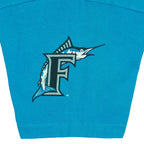 MLB (Pro Player) - Florida Marlins Big Logo T-Shirt 1997 Large Vintage Retro Baseball
