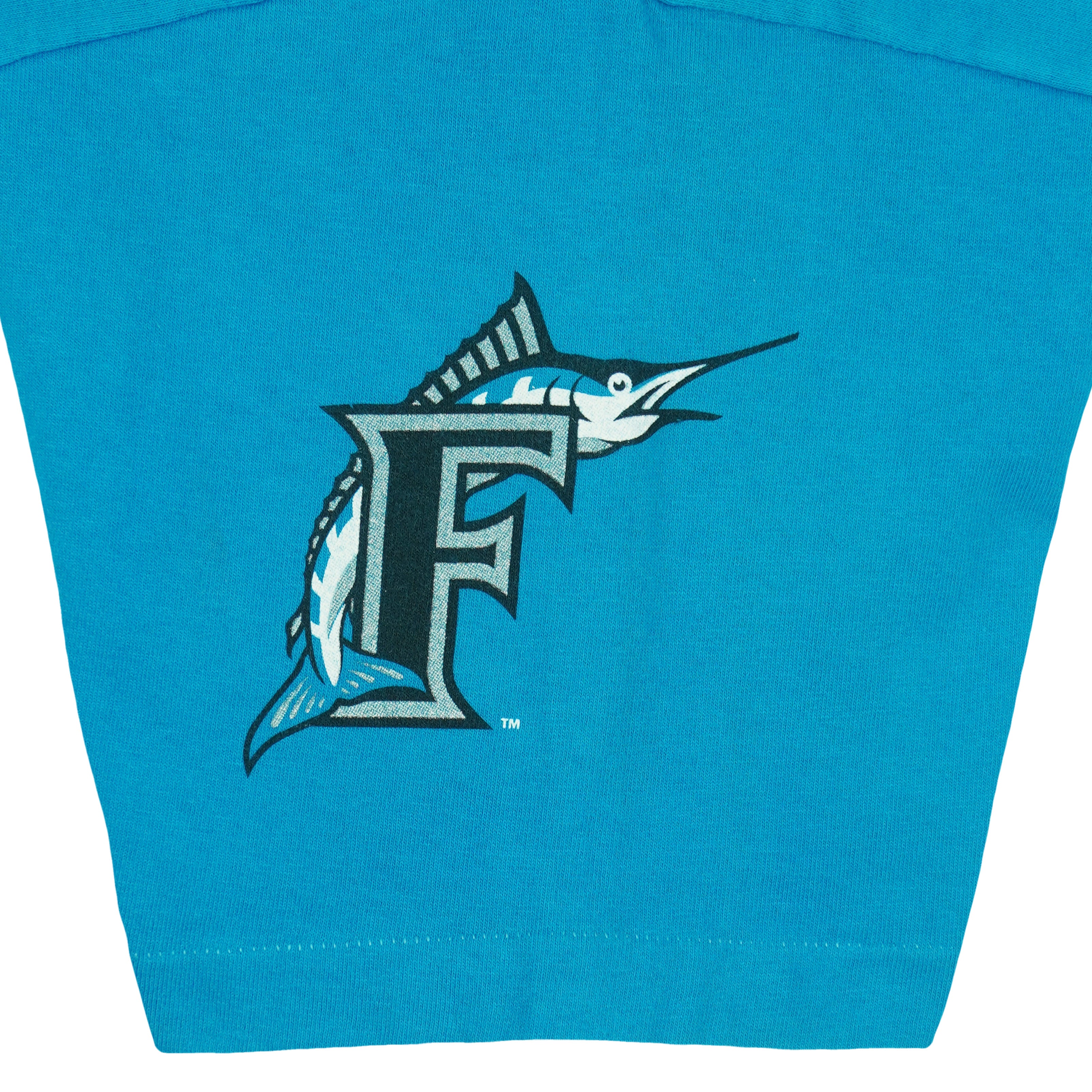 MLB (Pro Player) - Florida Marlins Big Logo T-Shirt 1997 Large Vintage Retro Baseball