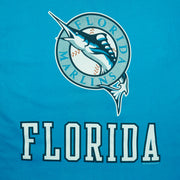 MLB (Pro Player) - Florida Marlins Big Logo T-Shirt 1997 Large Vintage Retro Baseball