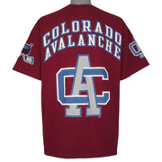 NHL (Pro Player) - Colorado Avalanche Big Logo T-Shirt 1990s X-Large Vintage Retro