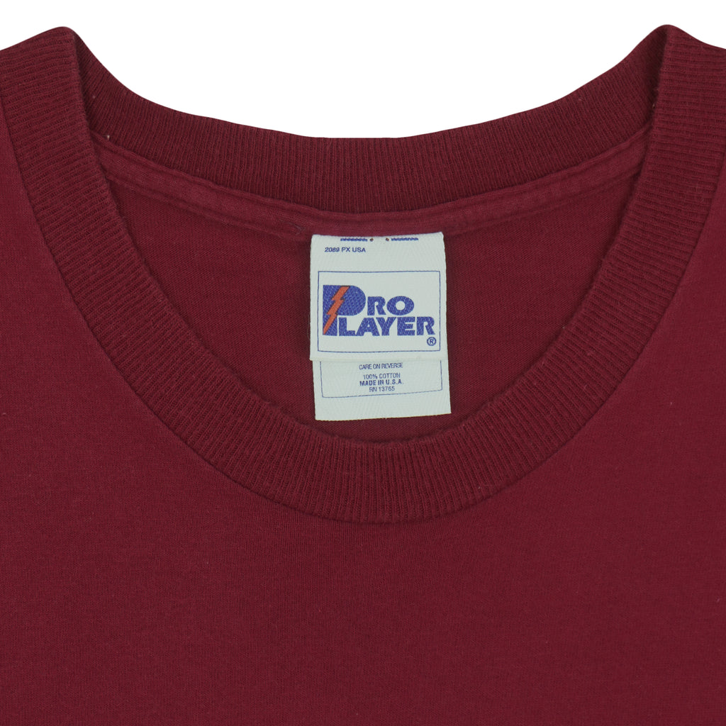 NHL (Pro Player) - Colorado Avalanche Big Logo T-Shirt 1990s X-Large Vintage Retro