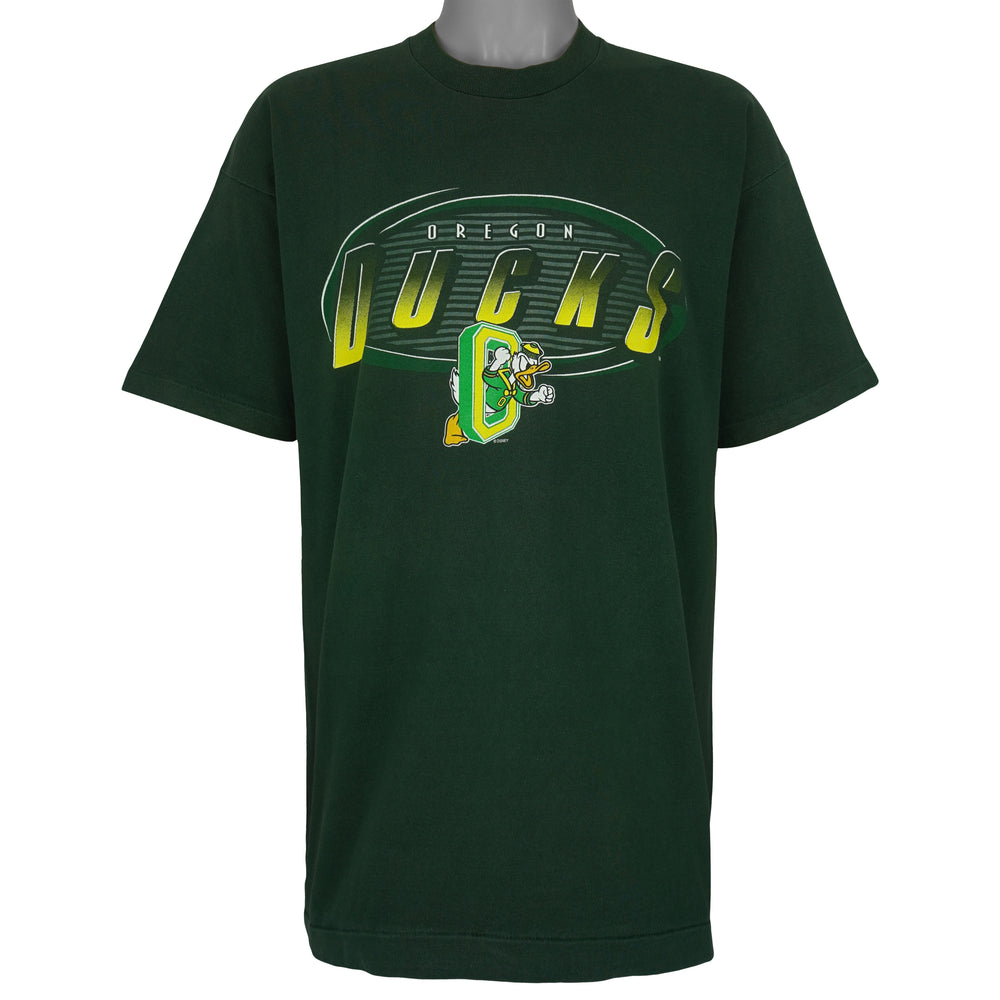 NCAA (Salem) - Oregon Ducks Single Stitch T-Shirt 1990s X-Large Vintage Retro