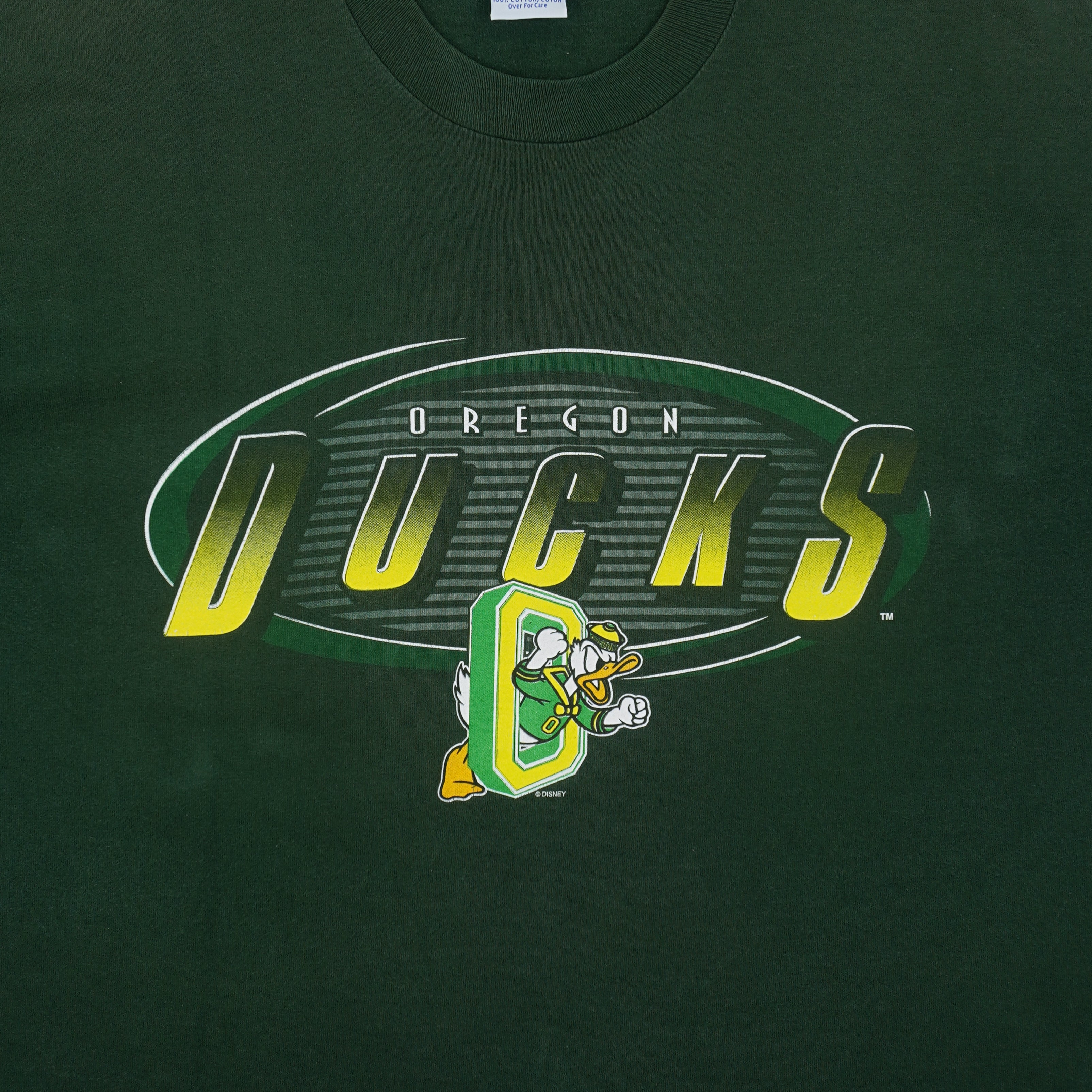 NCAA (Salem) - Oregon Ducks Single Stitch T-Shirt 1990s X-Large Vintage Retro