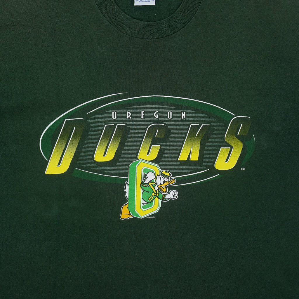 NCAA (Salem) - Oregon Ducks Single Stitch T-Shirt 1990s X-Large Vintage Retro