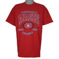 NHL (Bulletin Athletic) - Montreal Canadiens T-Shirt 1990s Large Vintage Retro Hockey